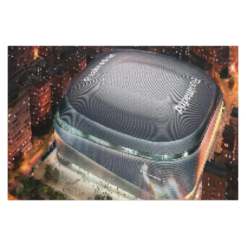 New Bernabeu Pixelated Jigsaw Puzzle Personalized Photo Gift Adult Wooden Puzzle