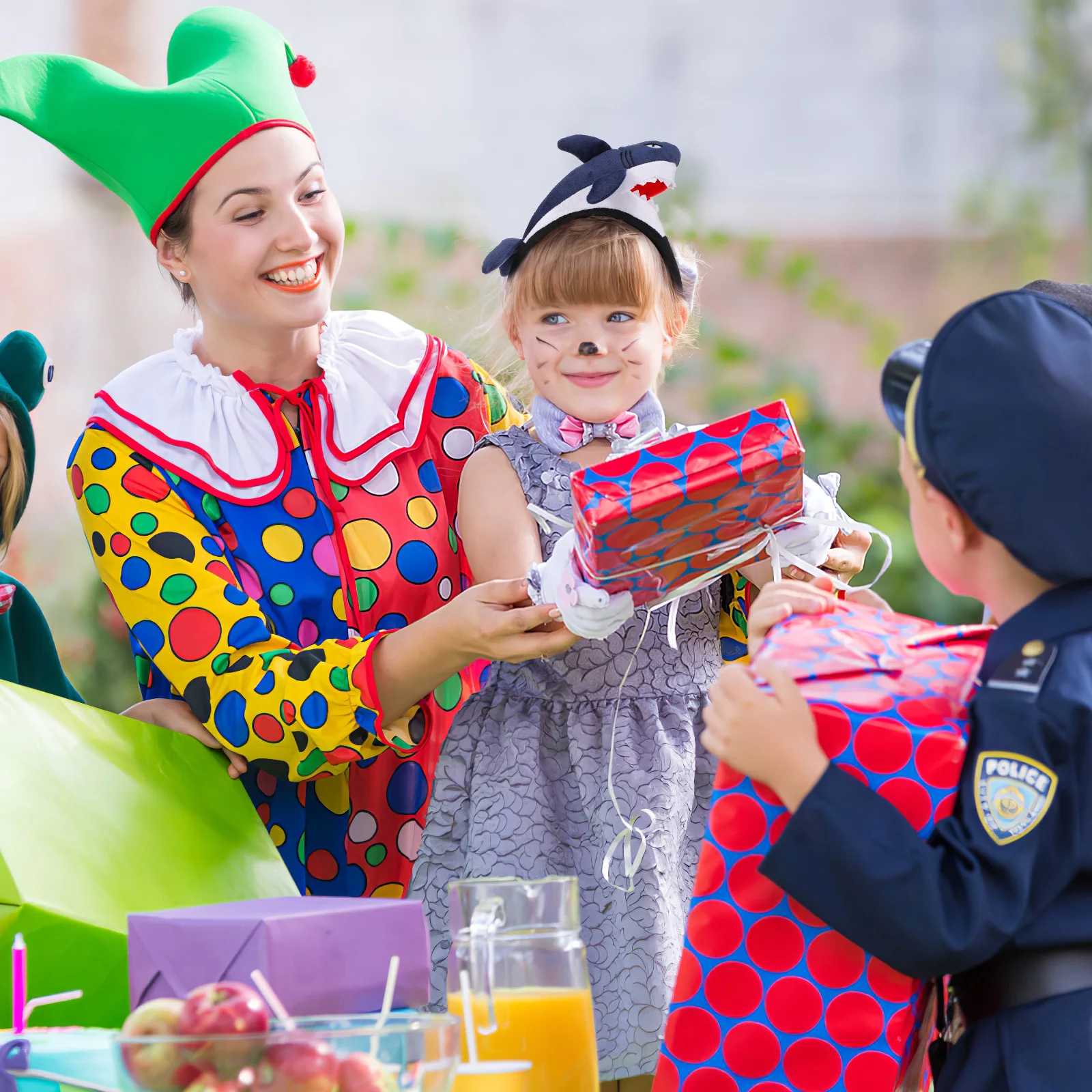 2pcs Cartoon Hair Hoop Shark Shape Kids Headband Hair Decor For Children Party Cosplay Photo Prop Animal Headdress Accessory