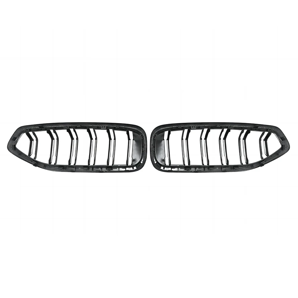 Dry Carbon Fiber Grill Front Bumper Double Slat Kidney M Style Grille For 20-23 BMW G29 Z4