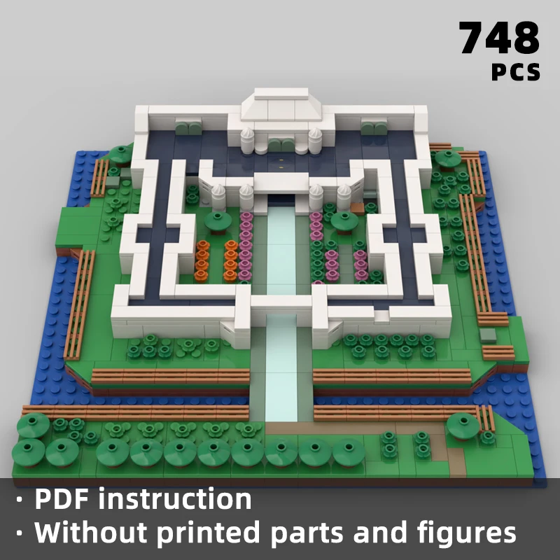 

classic legend game map series bricks world diorama scene blocks castle tree building toy gift moc fans present product decor