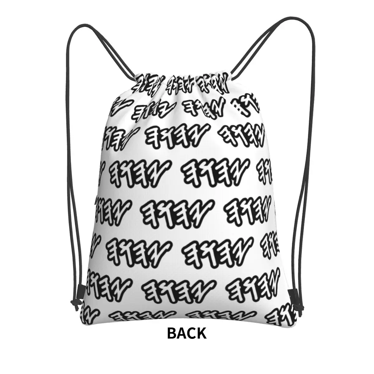 Old Hebrew Name Of God Yahuah Backpacks Portable Drawstring Bags Storage Bag Book Bags for Travel School