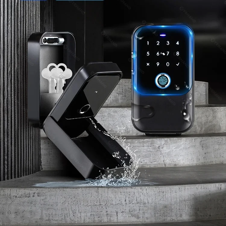 

Smartkey Lock Box Home Key Wireless Smartlock Box Electronic Key Box App Digital Code Bluetooth Key Safe Padlock for Host