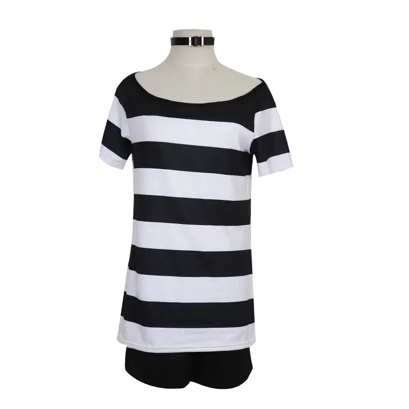 أزياء أنيمي ملائكة الموت راشيل غاردنر التأثيرية راشيل جاردنر سترة كاملة يومية تي شيرت كرنفال الهالوين مصنوع حسب الطلب