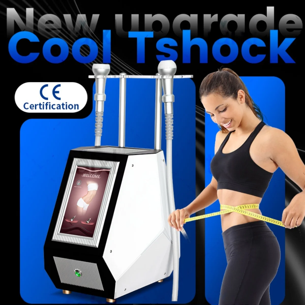 Hot and Cold Skin Tightening and Slimming Device Uses non-invasive Cooling Technology to Remove Fat and Reduce Cellulite