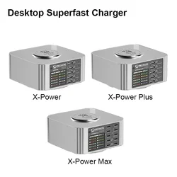 MECHANIC X-Power Plus Max Multi-port Charger Multifunctional Desktop Charging Station Fast Charging for Phone Tablet QC3.0 PD3.1