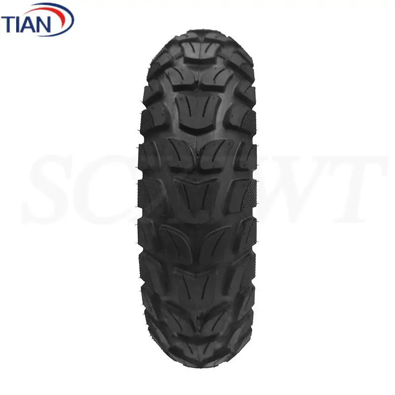 إطارات مفرغة للطرق الوعرة متعددة الألوان اختيارية عالية الجودة مقاس 10 × 2.75-6.5 مناسبة للدراجات البخارية الكهربائية