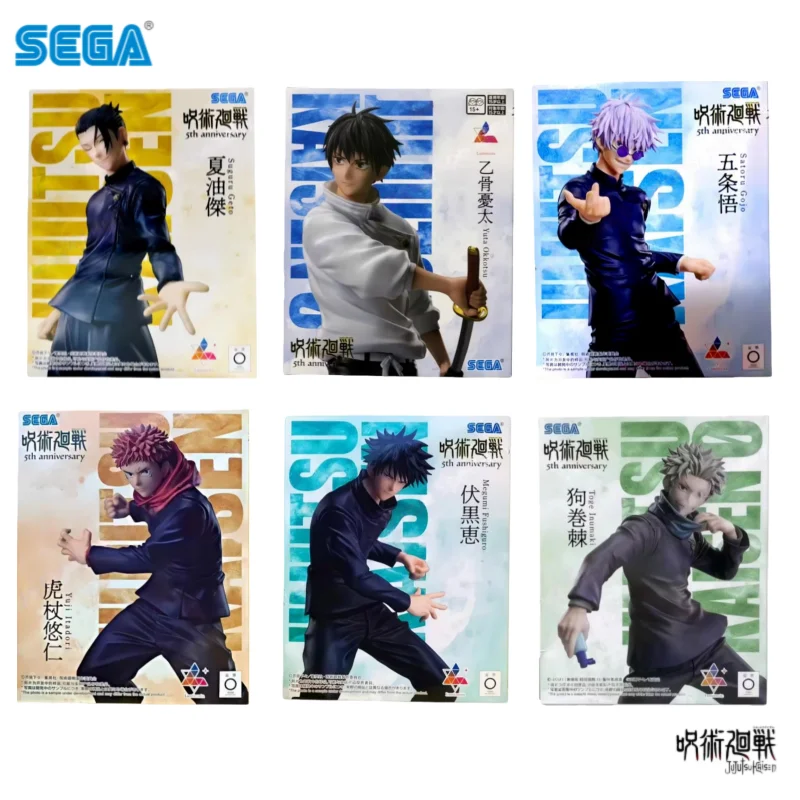 

В наличии, 100% оригинальная фигурка Sega Jujutsu Kaisen, аниме-товары, коллекционная фигурка, подарки на праздники, украшения, модель