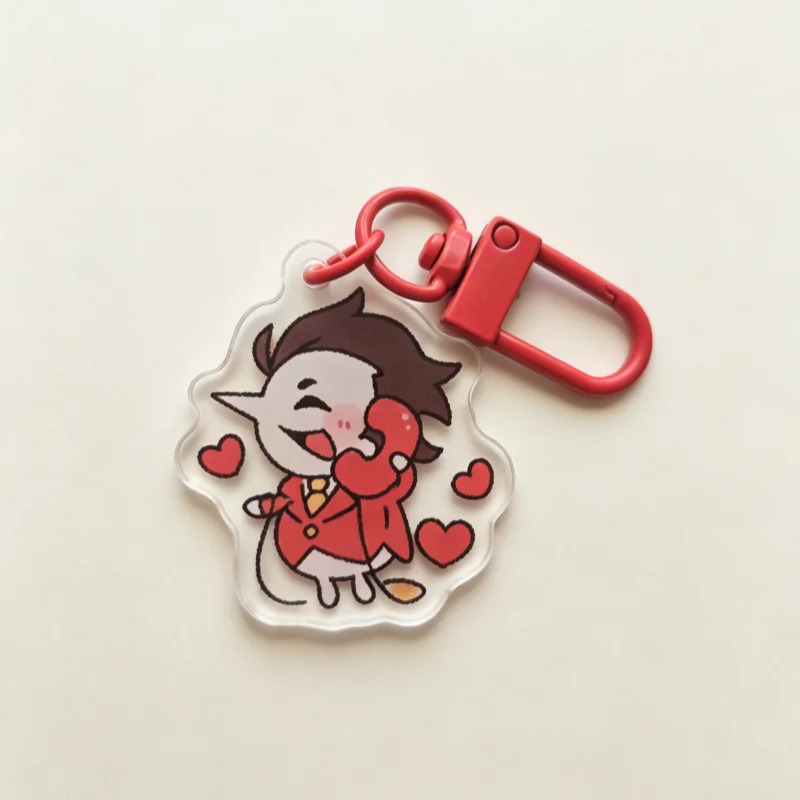 Deltarune SHOCK Series Acrylic Keychain Anime Game Character Keyring Bag Pendant Ornament Cosplay Gift for Fans