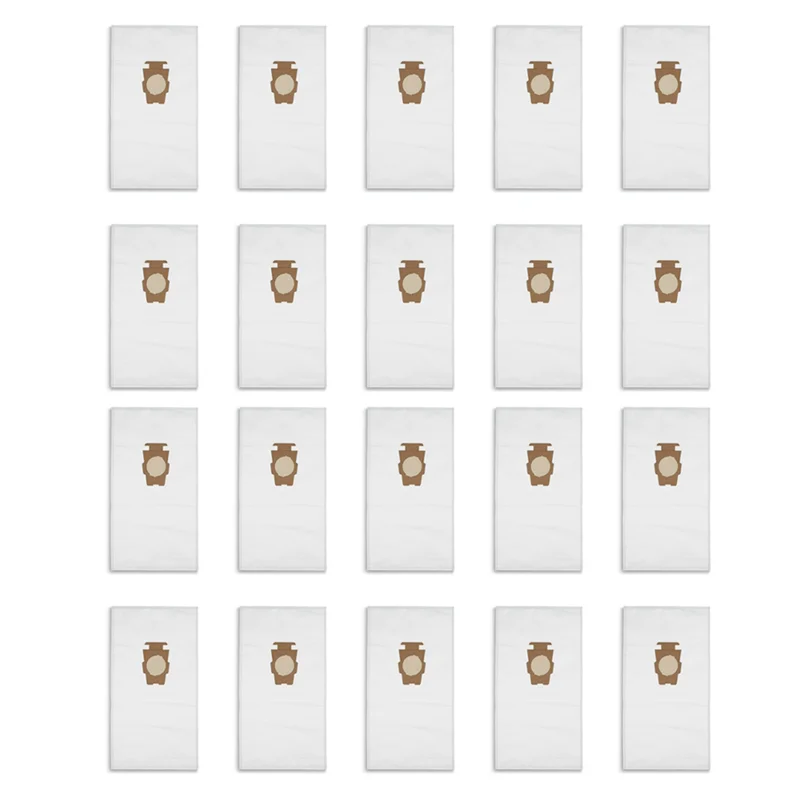 A44T 20PCS Dust Bags For  Sentria Vacuum Cleaner G7E/G10/G10E/G5/G6/KY10/MK2/MK3 205811, 205814 Vacuum Garbage Bag