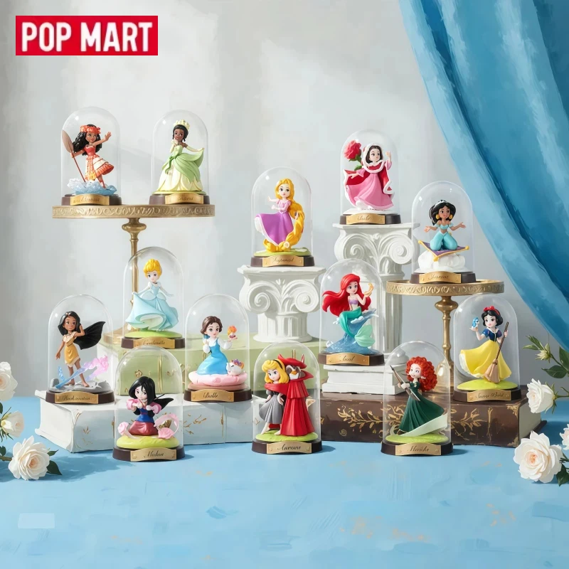 

POP MART Disney Princess Create Your World Series Сюрприз слепая коробка Mystery Box игрушки Коллекционная фигурка новогодний подарок куклы