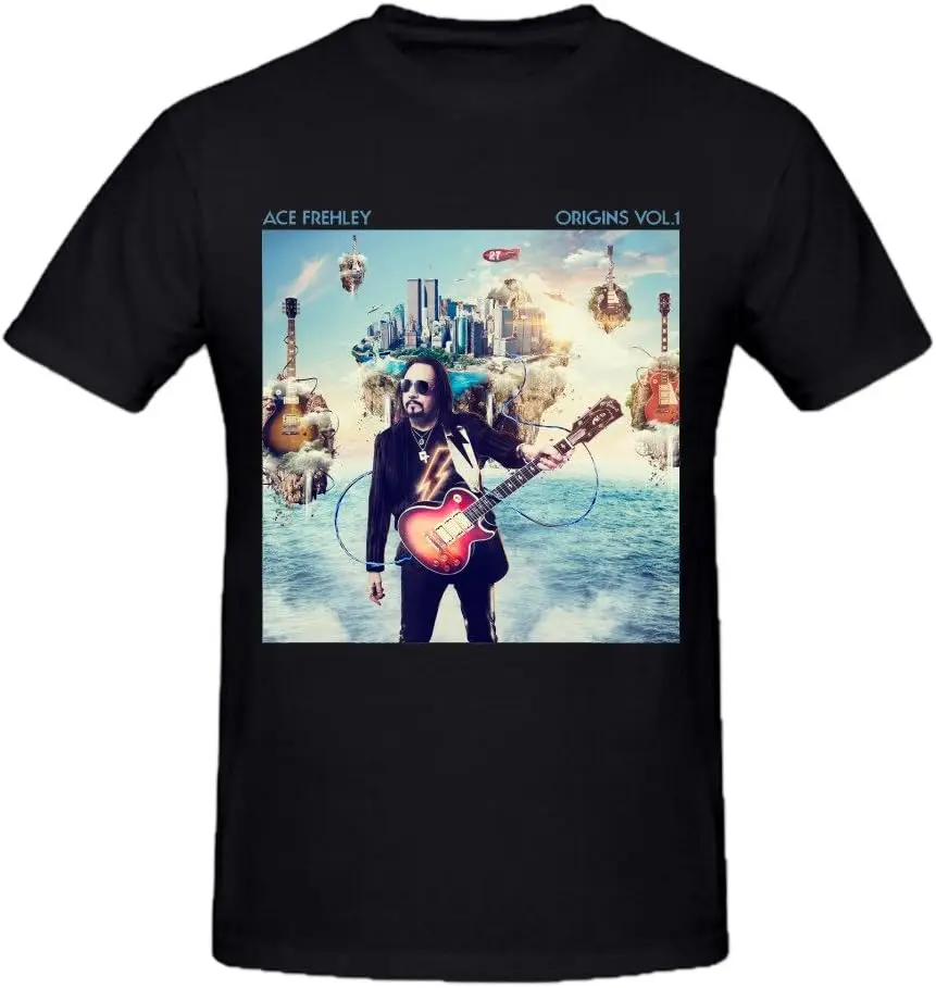 

Men's Ace Frehley Love Gun Tour Personalized Big T Shirt Black