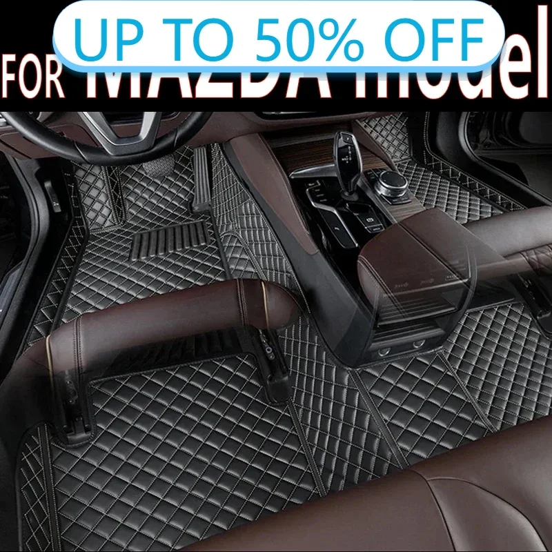 Car Floor Mats For MAZDA CX-8 CX-30 CX-9 MX-5 Miata Mazda 6 Mazda 6 GH 6 Tenza 2022 2023 Car Accessories