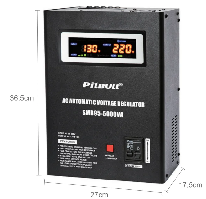 New Digital Display Electronic Household Precision Stability Voltage Stabilizer