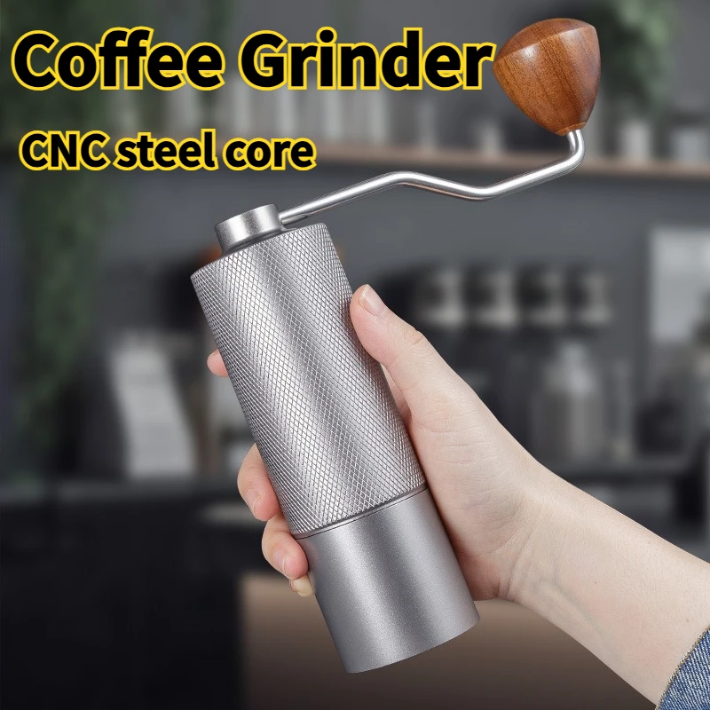 

Hand coffee grinder handle steel grinding core outdoor portable coffee machine grinder
