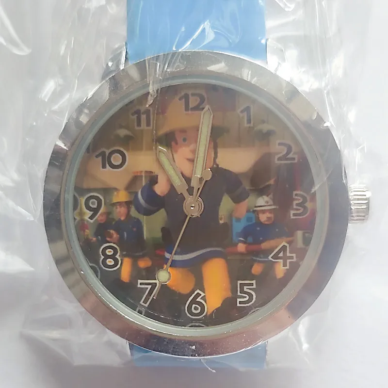 19cm long fireman sam cartoon watch toy kids party gift for birthday collection d10