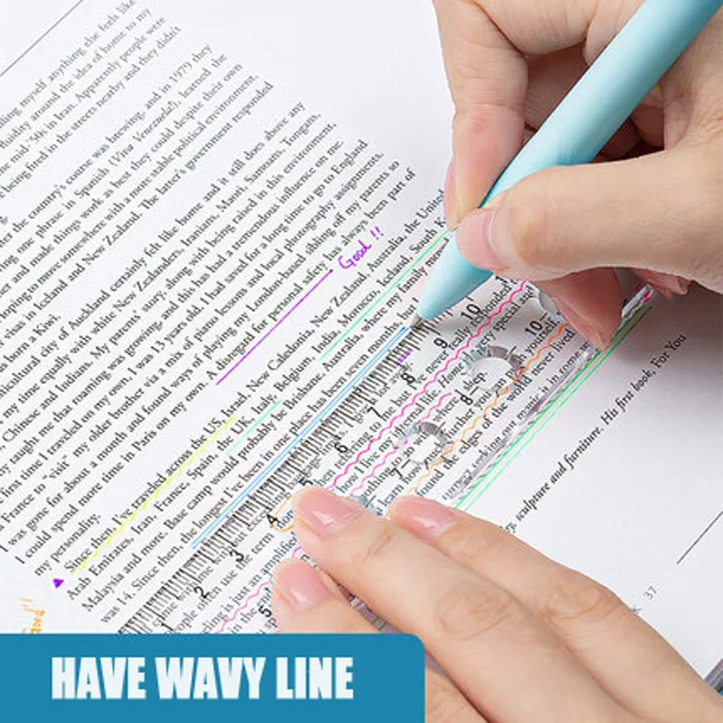 4Pcs/Set AIHAO LB00494 Rilakkuma Ruler Set Plastic Geometry Maths Square Drawing Compass Stationery Angle Rulers For School