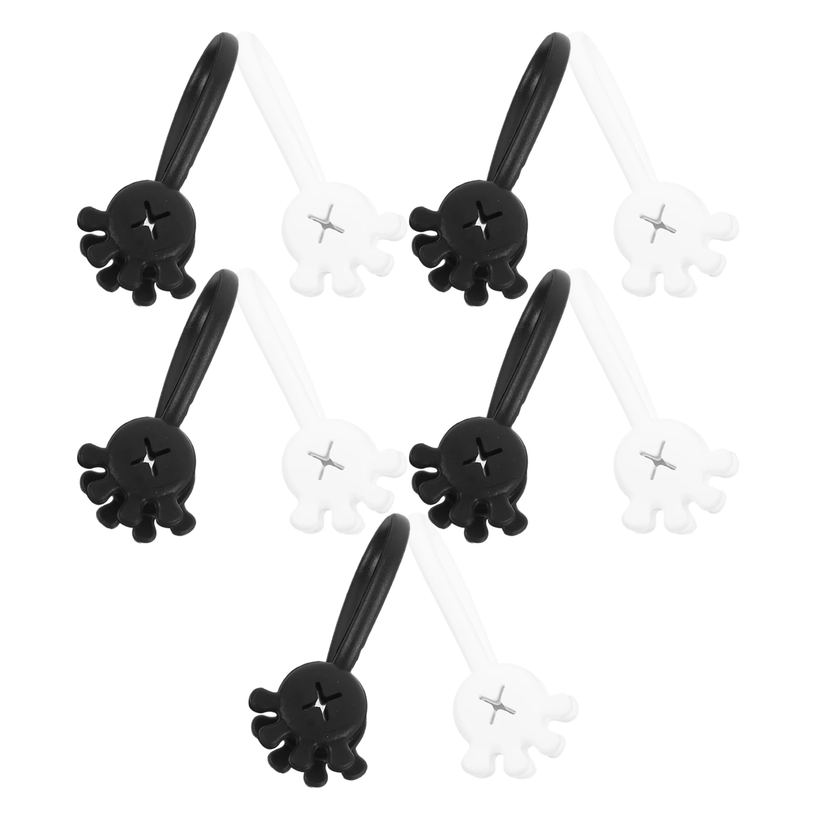 

Magnetic Headphone Data Cable Storage Multi-function Silicone Ties Cord Management