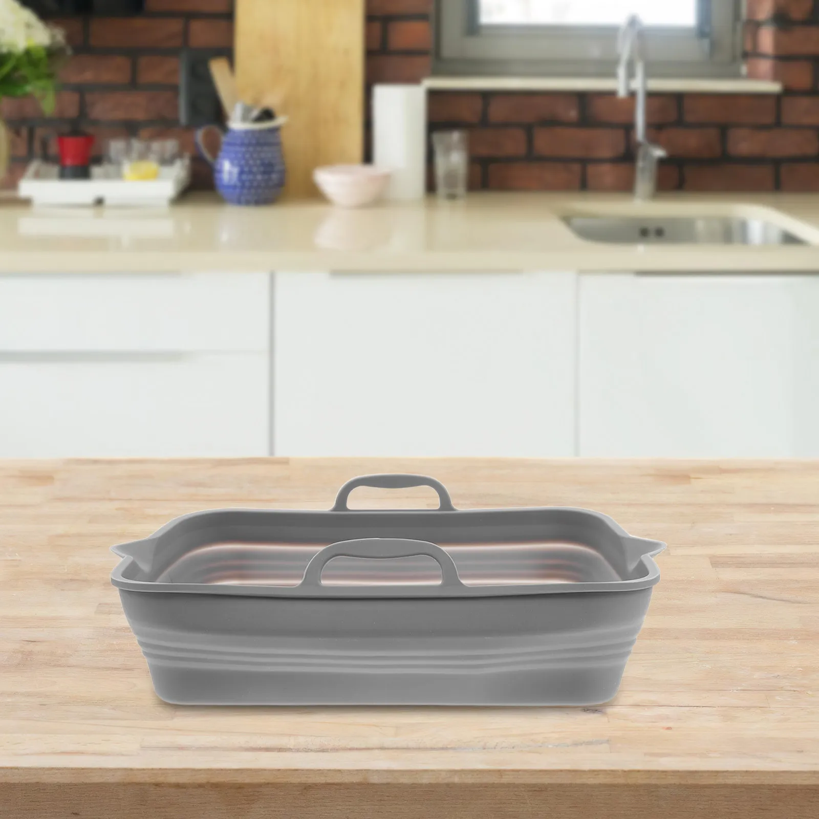 Conjunto de 2 Tapetes de Silicone Dobráveis Antiaderentes Resistentes ao Calor para Forno e Micro-ondas, Reutilizáveis, para Fritadeira a Ar e Cozimen