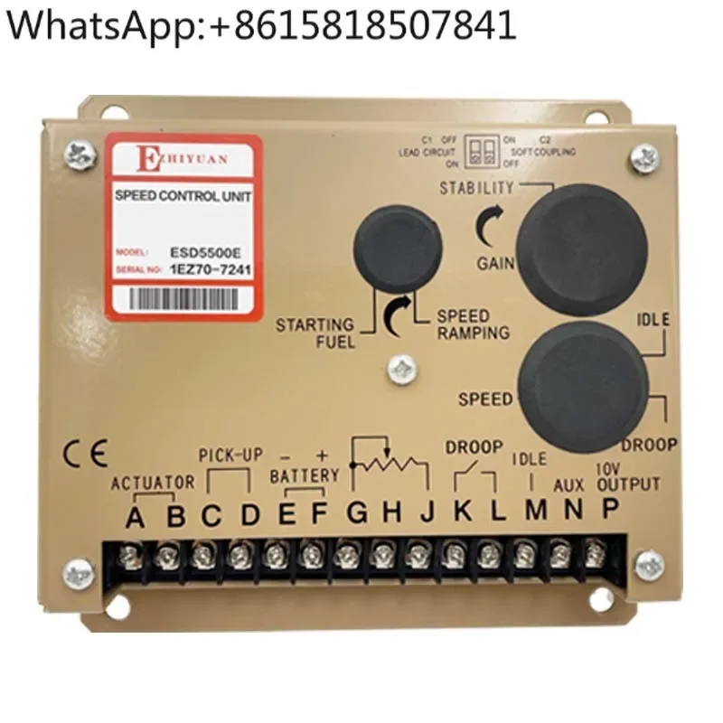 

Ezhiyuan generator set ESD5500E speed board control GAC ESD5111