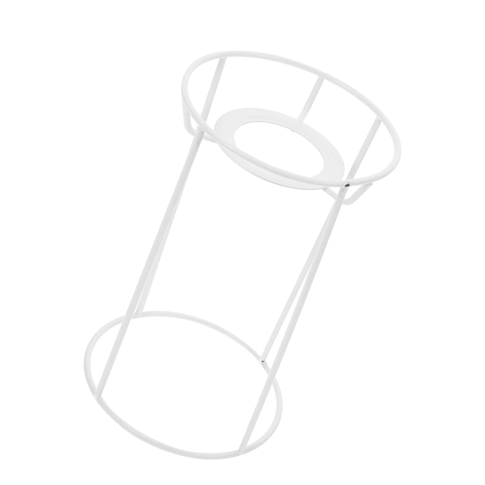 빈티지 E27 램프쉐이드 프레임 화이트 DIY 테이블 천장 조명 인더스트리얼 레트로 스타일 조명 기구 메탈 서포트 브래킷