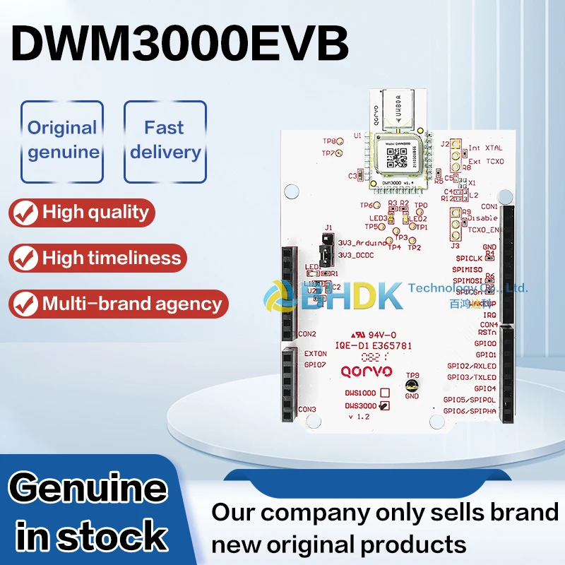 For DWM3000EVB Decawave DWM3000EVB Ultra Wideband Module IEEE802.15.4z Real Time Location Asset Tracking Sensor Board