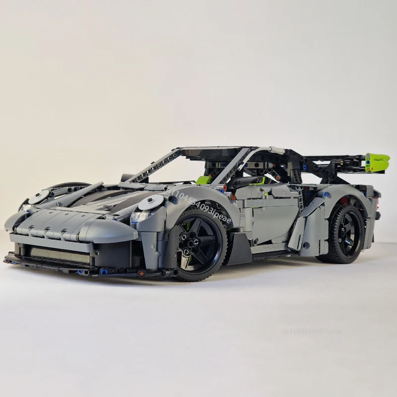 Tecnico Super Auto Da Corsa GT3 Corvette R8 F-1 Il Cavalieri di Ferro Camion Building Blocks Campione FAI DA TE Veicolo 42156 Mattoni Giocattolo Regalo