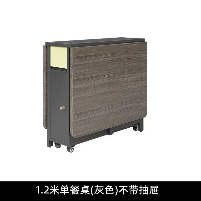 كريم الرياح شقة صغيرة طاولة طعام منزلية قابلة للطي متنقلة بسيطة متعددة الوظائف مجموعة طاولة وكرسي