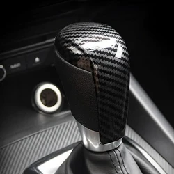 Car Gear Head Shift Knob Handle Cover Trim Sticker For Mazda 2 3 6 BM GJ Demio CX3 CX5 CX8 CX9 Axela 2014-2021 2022 Accessories