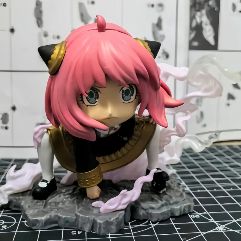 

Фигурки аниме Spyxfamily Anya Forger, экшн-фигурки Gk, статуя из ПВХ, коллекционная модель, настольный декор, милые игрушки, подарки на день рождения, кукла