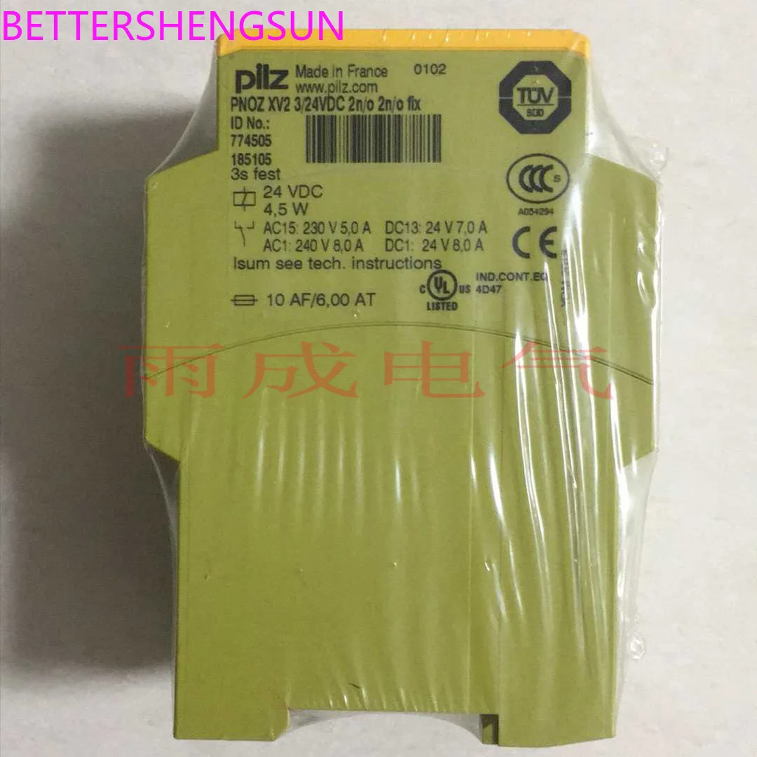 Safety relay 774505 PNOZ XV2 3/24VDC genuine