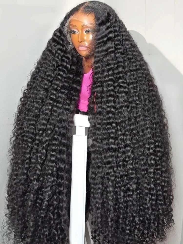 

250 Density Curly HD Lace Front Human Hair Wigs 13x6 Deep Wave Lace Frontal Wig Wet And Wavy Glueless 6x6 Preplucked For Women