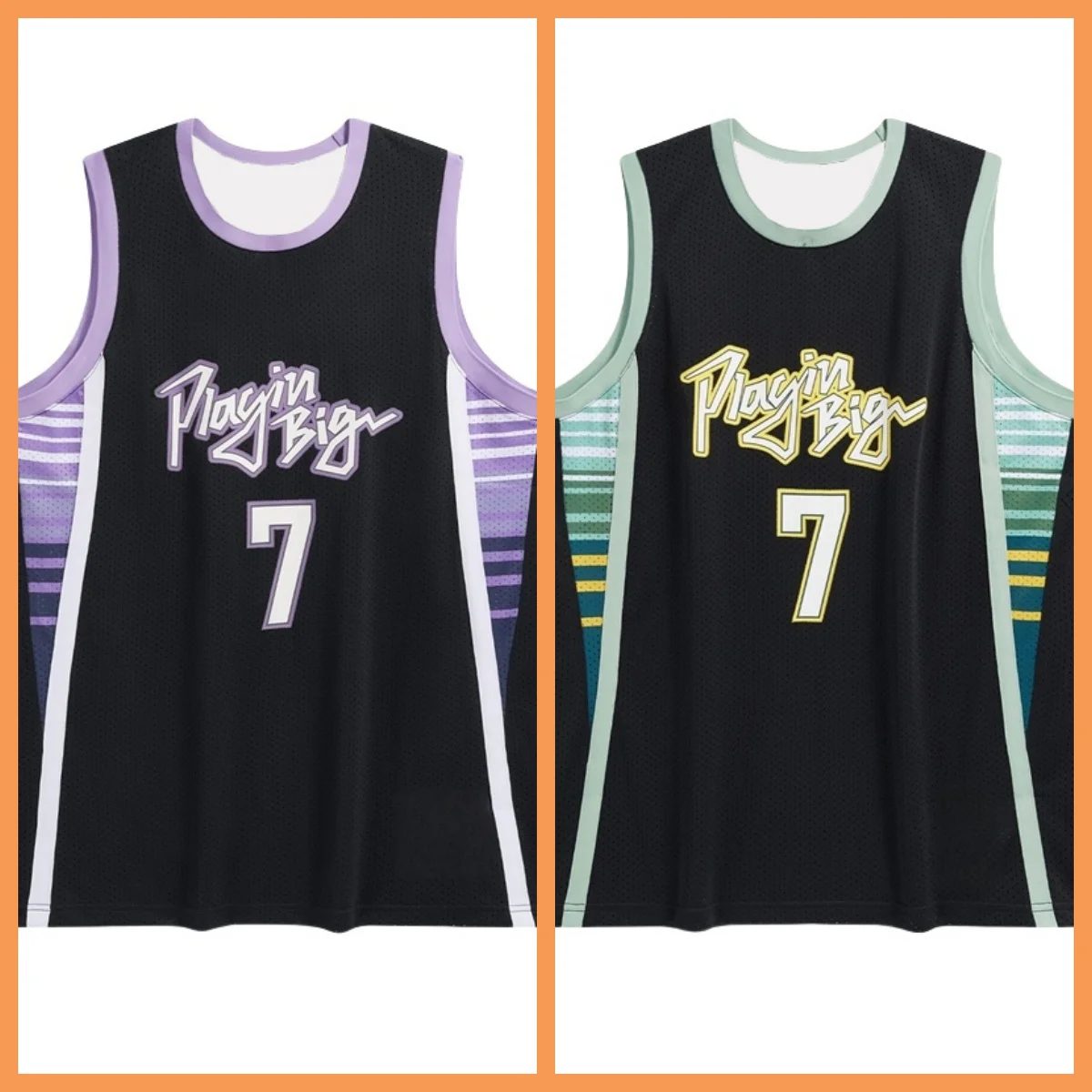 

Summer 3D printed alphabet casual sleeveless vest breathable and quick-drying sports light and thin men's basketball vest