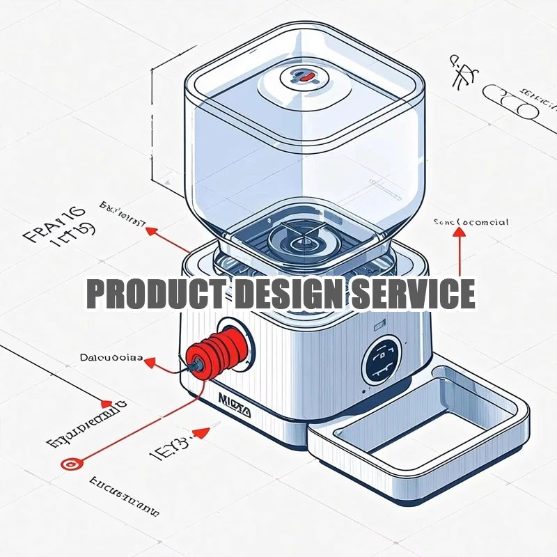 Unique Product Design Professional Team For Smart Automatic Cat And Dog Feeder Dry Food Dispenser Timed Quantitative APP Control