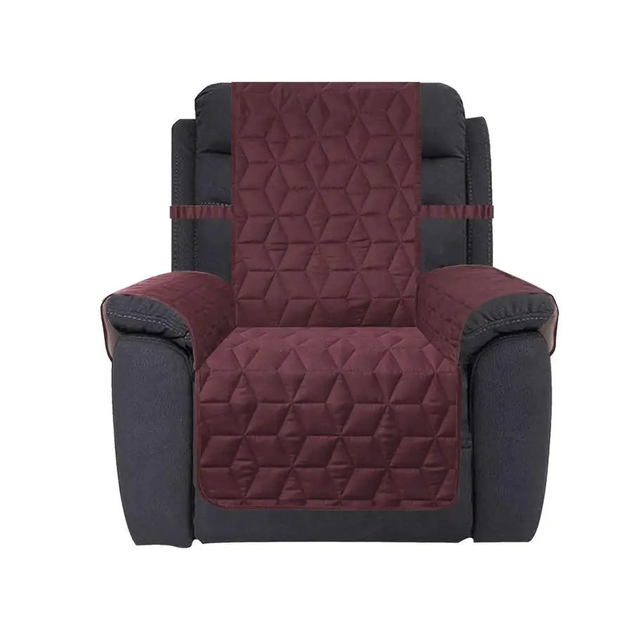 

Waterproof Nonslip Recliner Cover Christmas Decor Stay in Place, Dog Couch Recliner Cover Furniture Protector for Pets and Kids