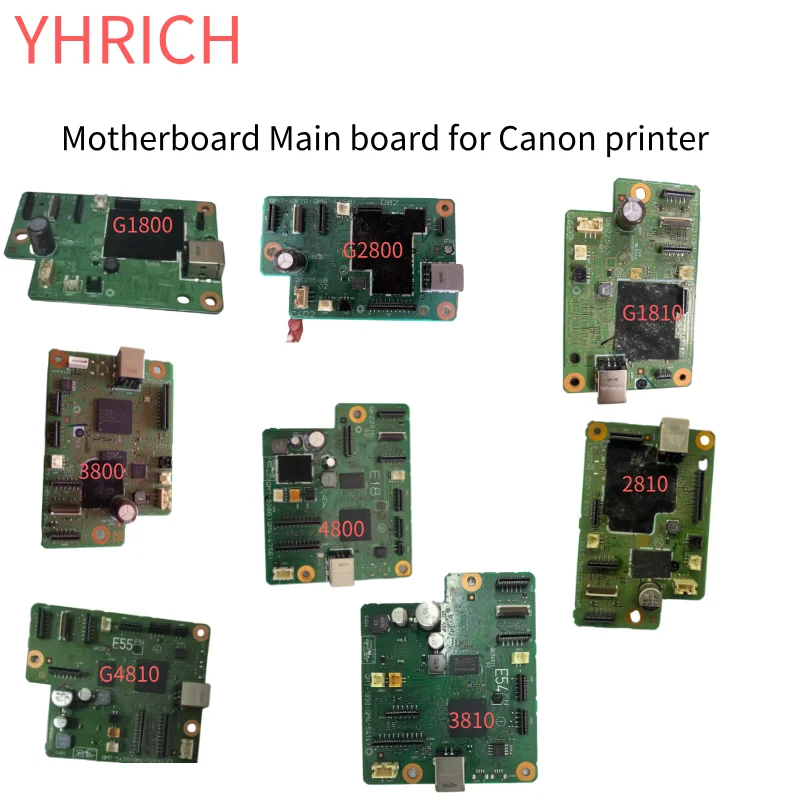 

Оригинальная сменная материнская плата для принтеров Canon G1800 G2800 G1810 G3800 G2810 G3810 G4810 4800, интерфейсная плата