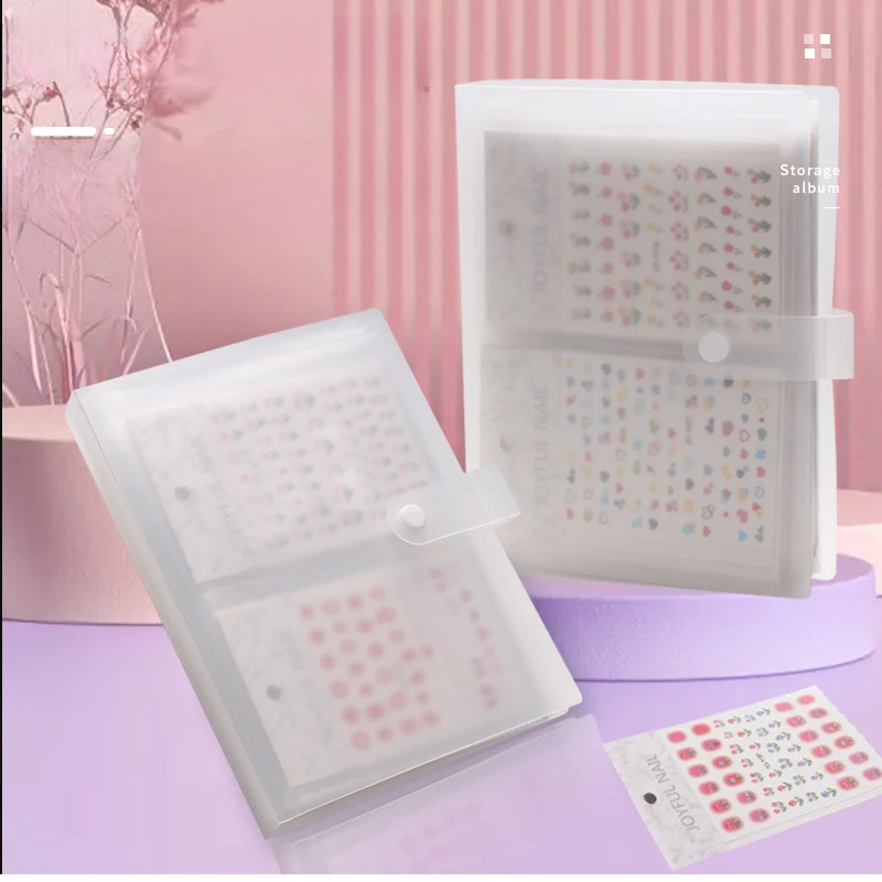 Nuovo Album vuoto decalcomanie Nail Art Stickers Storage Book Collecting Organizer Holder Display Notebook Manicure Tools nuovo