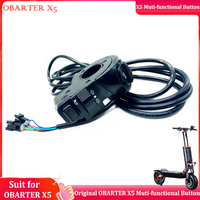 Original OBARTER X5 Muti-functional Button Turn Signal and Horn Button Spare Part for OBARTER X5 Electric Scooter