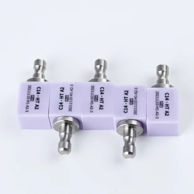 cerámica de vidrio Dental C14 CAD/CAM, bloques de disilicato de litio, materiales de translucidez para sistema Sirona, 5 piezas,bloques disilicato