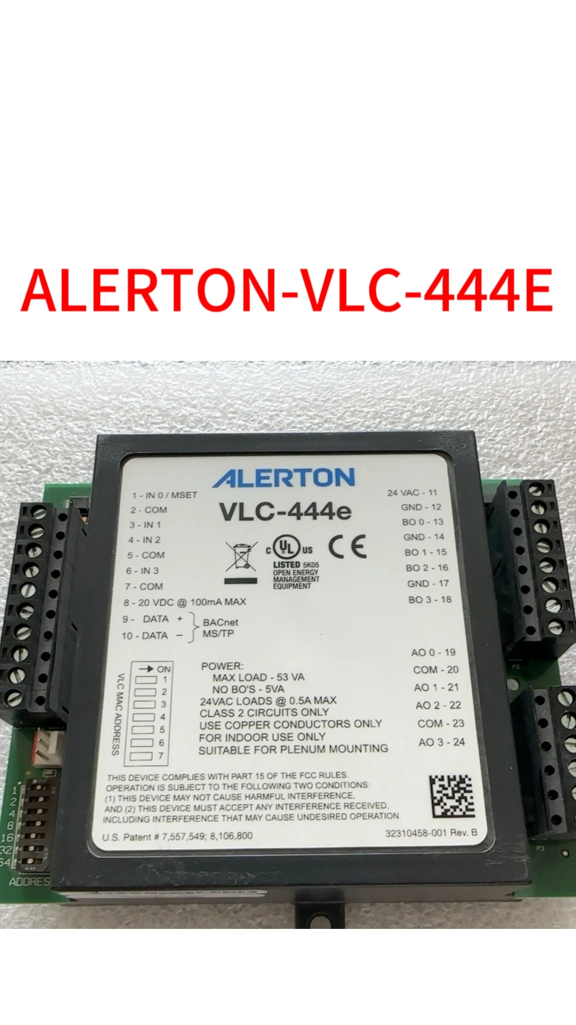 

brand new ALERTON-VLC-444E