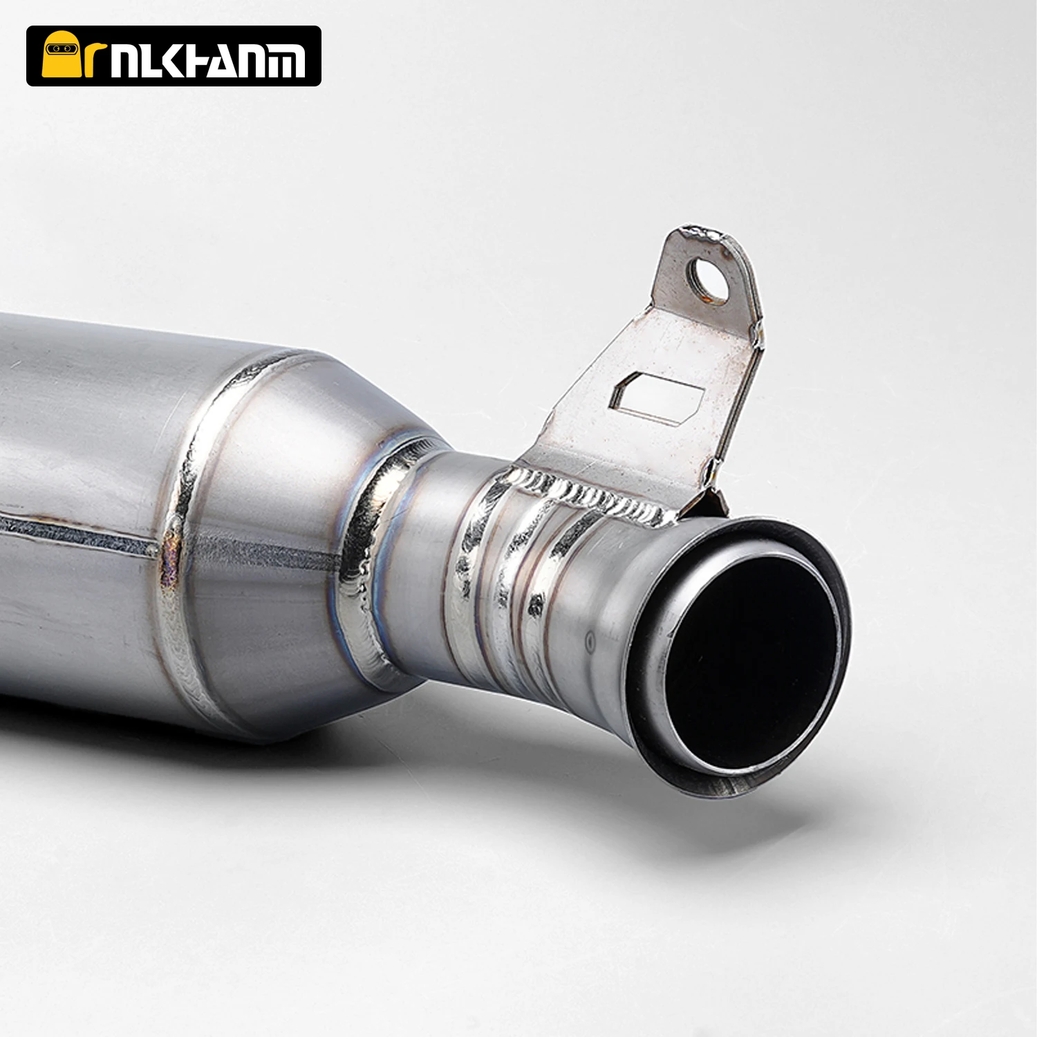 ماسورة عادم الدراجة النارية لـ KTM DUKE 690 Mid Decat Pipe 690duke 2012-2017 أنبوب الوصلة الوسطى أنبوب محفز