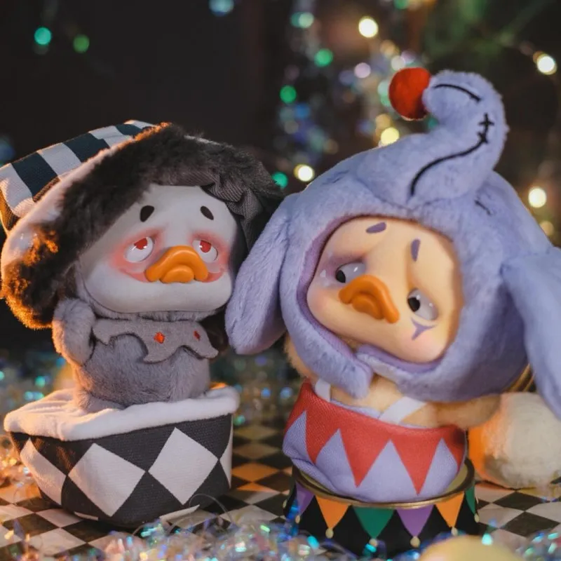 Upsetduck Blind Box Crazy Circus Duck Series Anime Peripheral Pocket Upset Duck Doll Action Figure Pendant Gift Children Toy