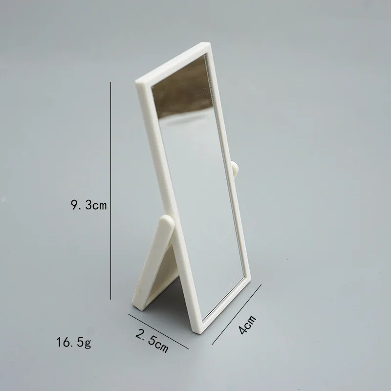 Dollhouse Mirror Mini Full-Length Mirror 1:12 Dollhouse Model Furniture Room Scene Desktop Home Decor Decoration Gift Crafts
