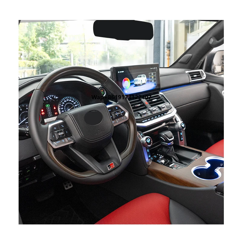 Professional LC200 to LC300 Interior Conversion Set OEM Style Dashboard Door Cards Center Console for 200 Series