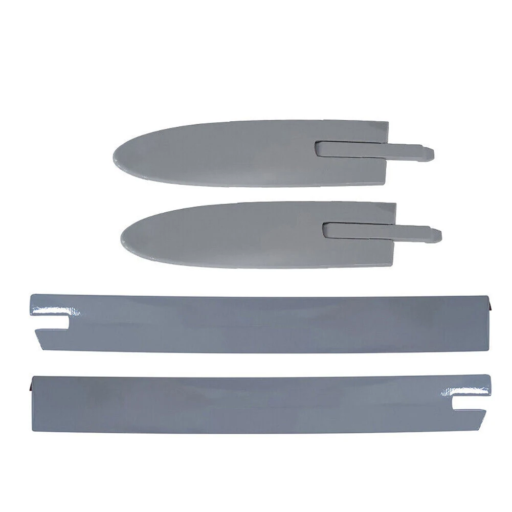 Part Hinge Cover 12x Accessories Clip Convertible Gray Left Plastic Right Roof Hinge Cover Replacement Brand New