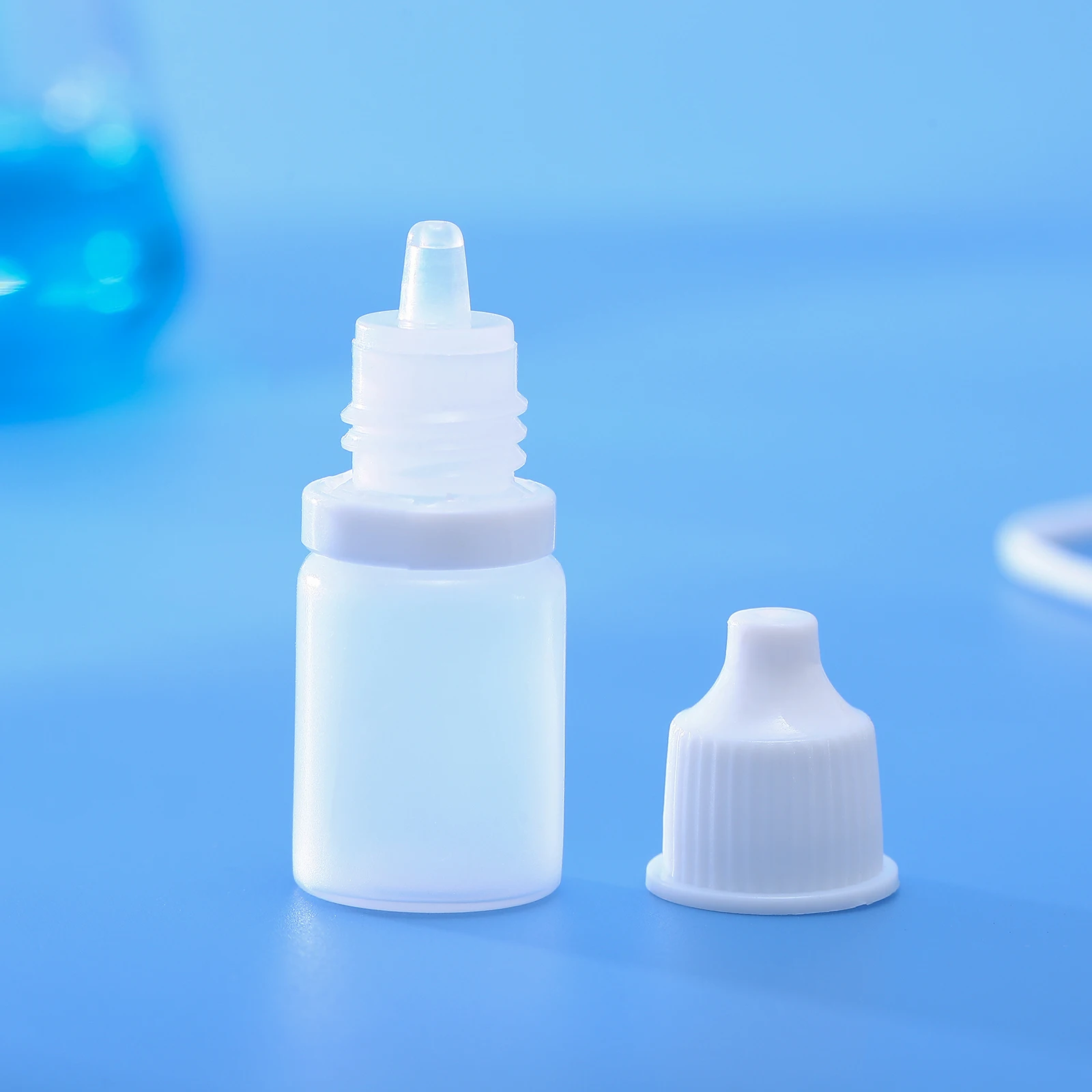 10pcs Mini Empty Bottle Plastic Squeeze Small Portable LeakProof Travel Squeeze Bottles Bottles Refill Eye Drops Storage