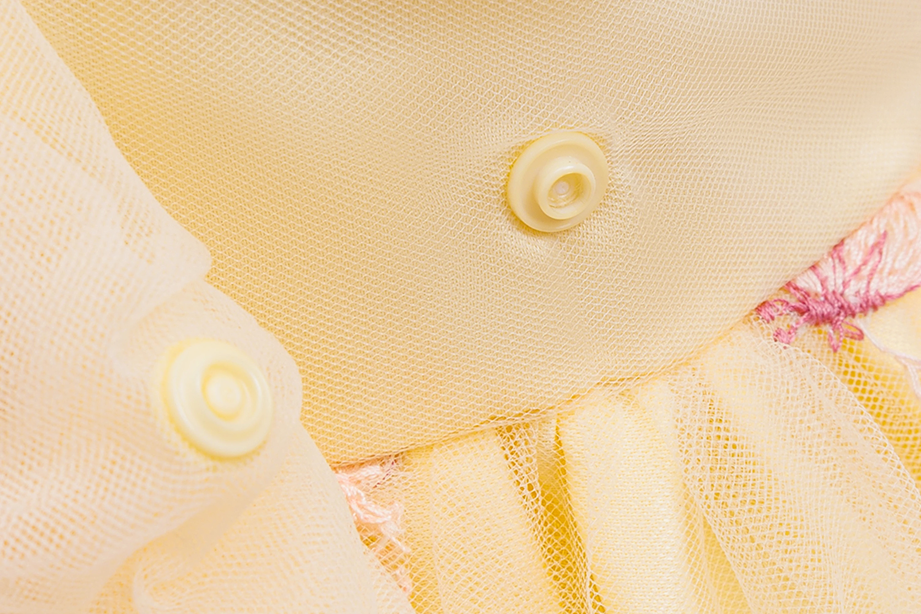 Babykleidung für Mädchen zum 1. Geburtstag, Partykleider, ärmelloses Mesh-Prinzessinnenkleid für Kleinkinder, Sommer-Hochzeitskleid, 3–24 Monate – Detail 16