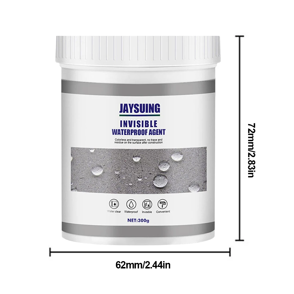 1/2 قطعة وكيل مقاوم للماء شفافة مكافحة تسرب طلاء تسرب جدار قوي تسرب إصلاح الغراء السد سقف إصلاح كسر وكيل أداة