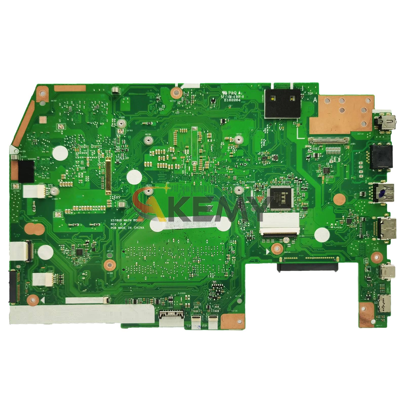 X570UD Scheda Madre Del Computer Portatile Per ASUS VivoBook FX570UD YX570UD X570U X570UD Scheda Madre Del Notebook Con I3 I5 I7 CPU 100% test OK stk