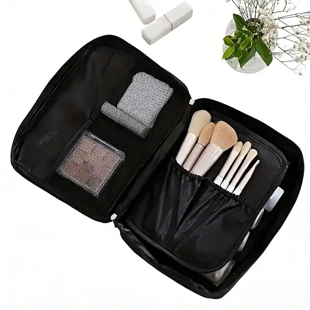 Large Capacity Toiletry Bag Multifunctional Double Layer Cosmetic Bag Lightweight Portable Luggage Pouch Luggage Packing
