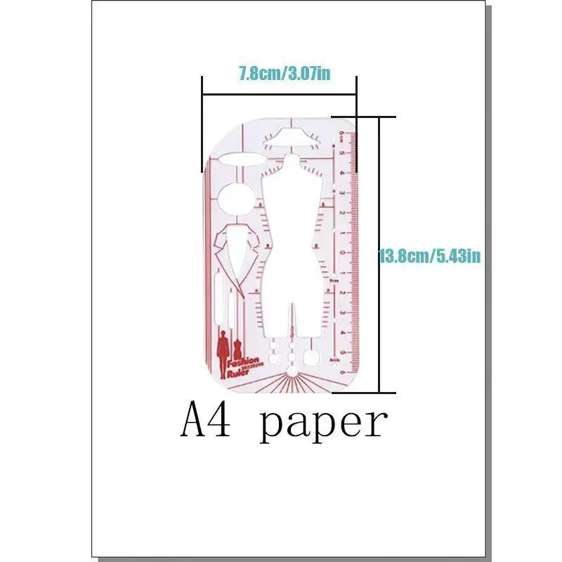 Modeliniaal Menselijke sjabloon Dameslichaamsmodel voor kledingontwerpers Meetinstrument